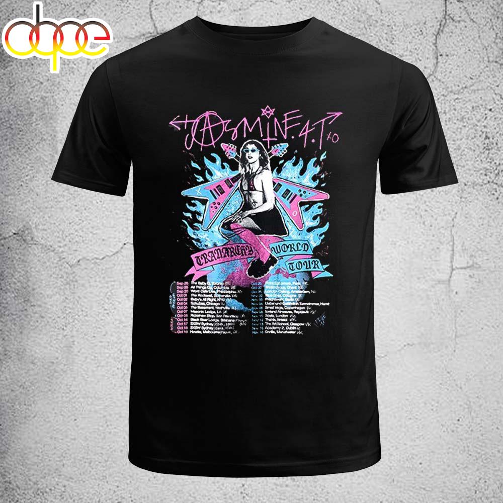 Jasmine 4T Tranarchy World 2025 Tour Unisex T-Shirt Jasmine 4T Tranarchy World 2025 Tour Unisex T-Shirt