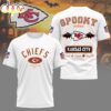 Kansas City Chiefs NFL Spooky Vibes Halloween All Over Print T-Shirt