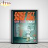 Lights Come Get Your Girl Tour 2026 Poster Canvas