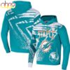 Miami Dolphins NFL x Staple All Over Print Hoodie Shirt