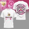 Minnesota Vikings NFL Firefighter Fight Breast Cancer 3D T-Shirt Minnesota Vikings NFL Firefighter Fight Breast Cancer 3D T-Shirt