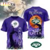New York Jets NFL Halloween The Nightmare All Over Print T-Shirt