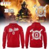 Ohio State Buckeyes x Firefighter 3D Hoodie Shirt Ohio State Buckeyes x Firefighter 3D Hoodie Shirt