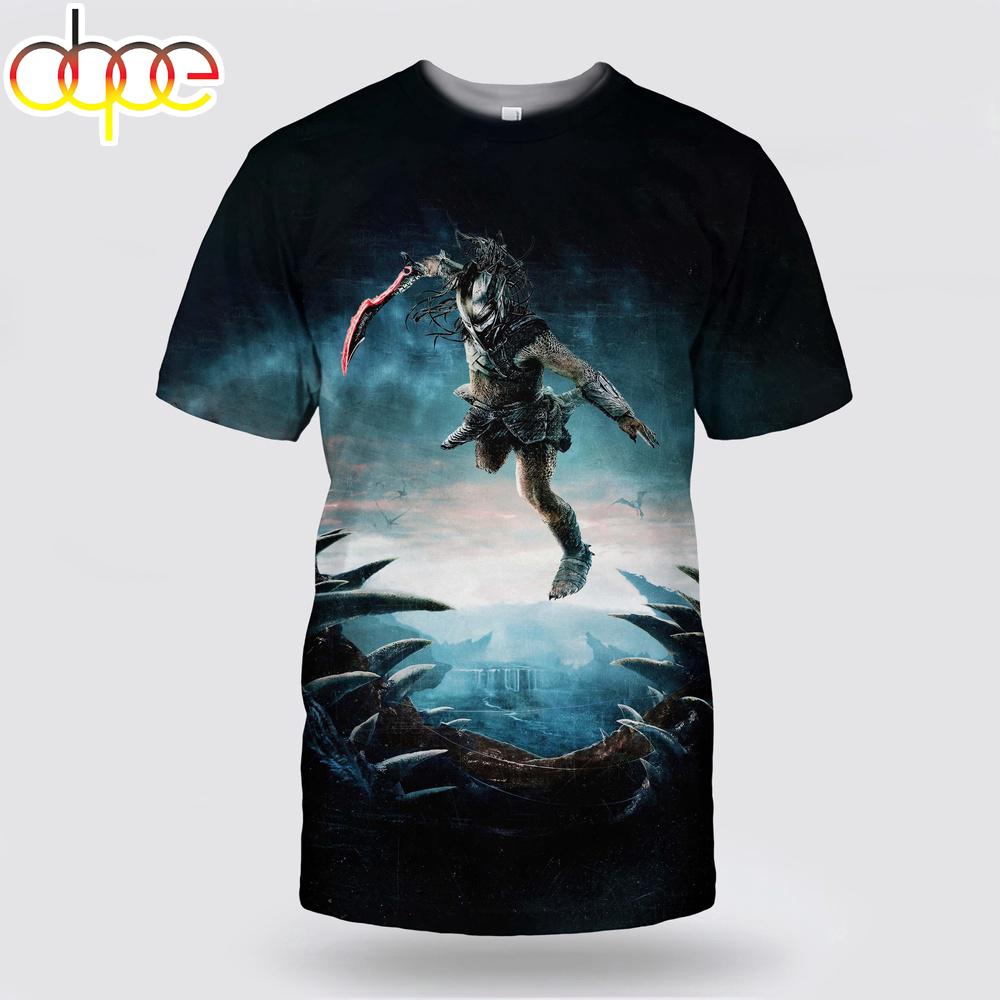 Predator Badlands Movie All Over Print T-Shirt