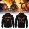San Francisco Giants Firefighter All Over Print Hoodie Shirt
