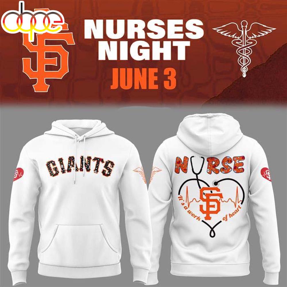 San Francisco Giants Nurses 3D Hoodie Shirt