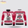 Santa Would Never Wear Blue Merry Christmas Sweater Shirt