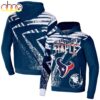 Staple Navy Houston Texans All Over Print Hoodie Shirt