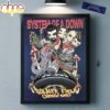 System Of A Down Chicago 2025 Venue Poster At Soldier Field Poster Canvas Wall Art