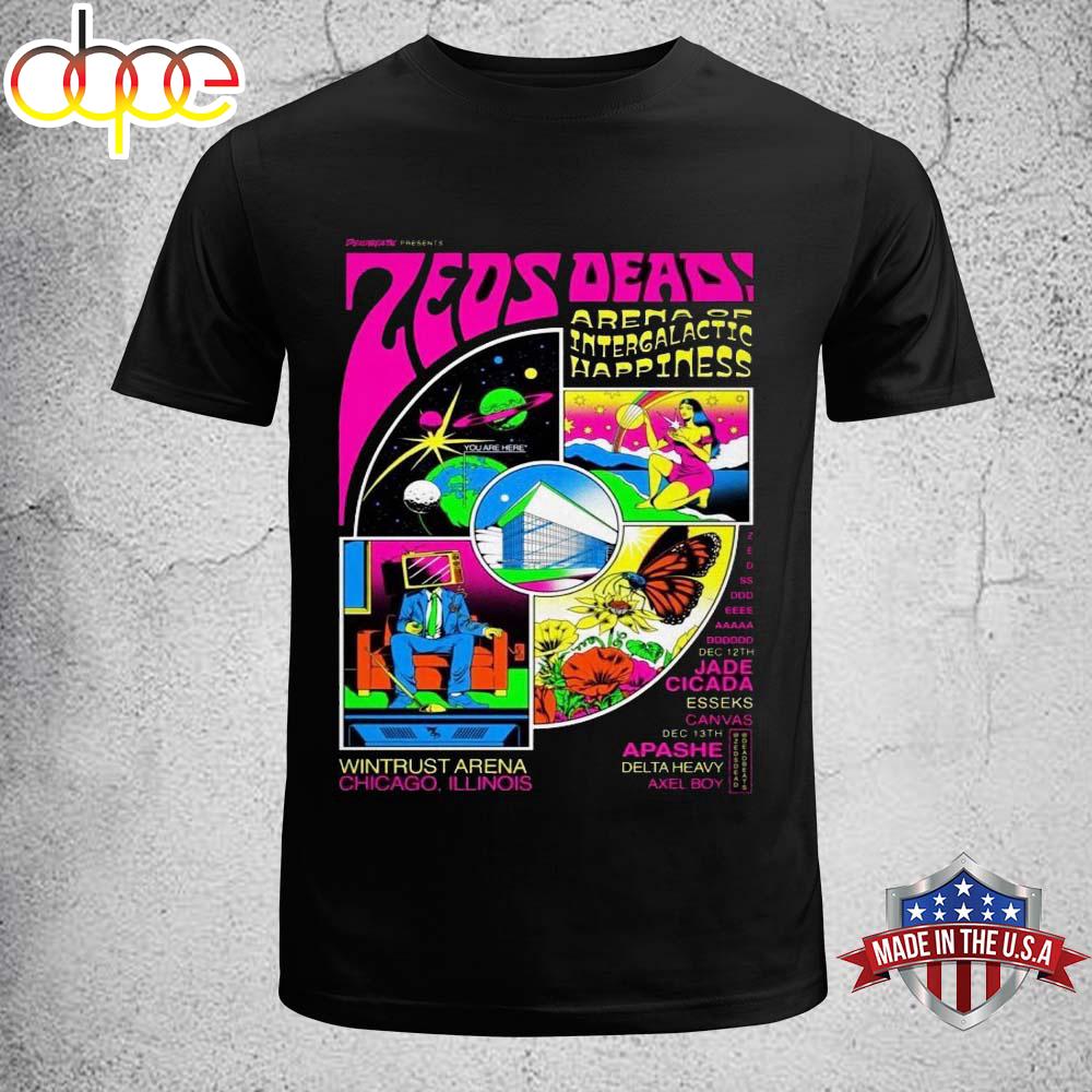 Zeds Dead Dec 12-13, 2025 Wintrust Arena, Chicago, IL Unisex T-Shirt