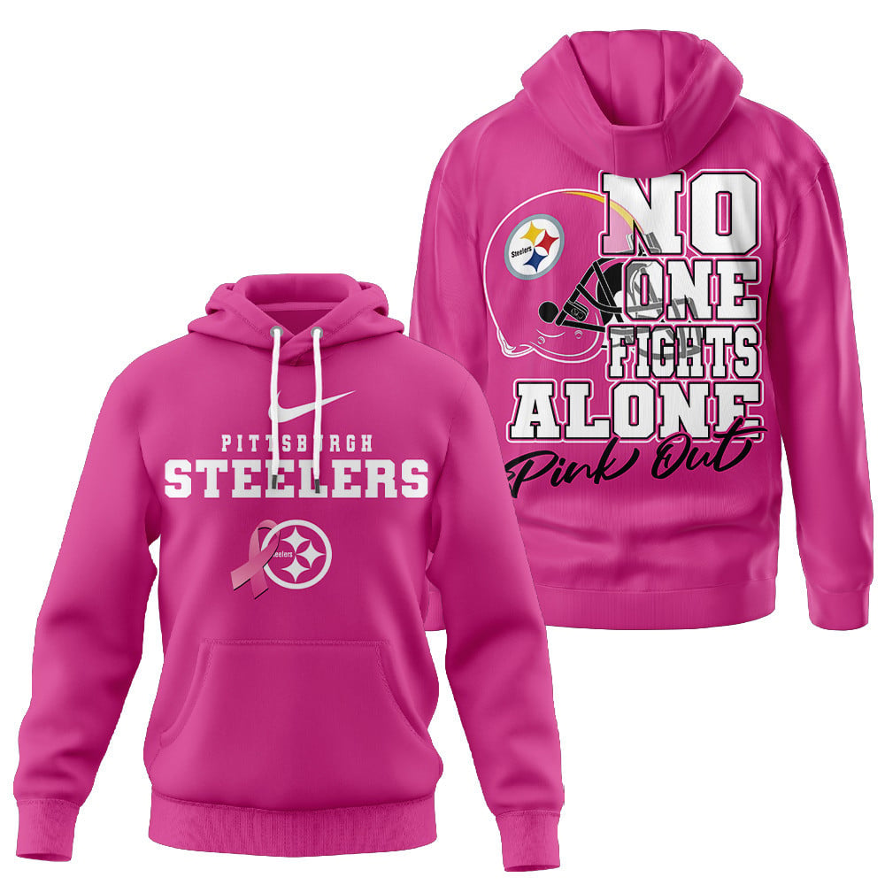 Pittsburgh Steelers NFL Breast Cancer October 3D Shirt
