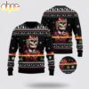 ACDC Angus Young Skeleton In Flame 2025 Ugly Christmas Sweater ACDC Angus Young Skeleton In Flame 2025 Ugly Christmas Sweater