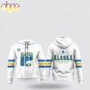 Alaska Nanooks Hockey 100th Anniversary White All Over Print Shirt