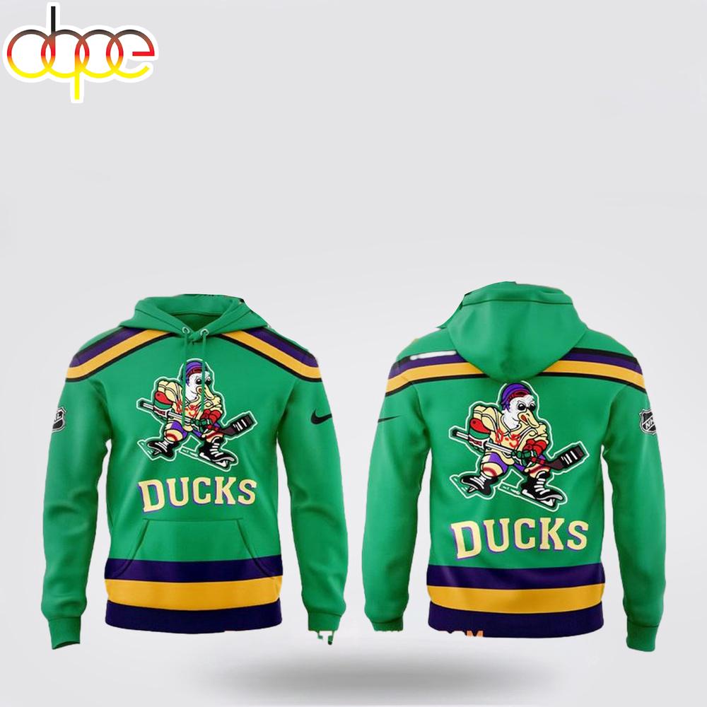 Anaheim Ducks Mighty Ducks Movie Hockey All Over Print Shirt