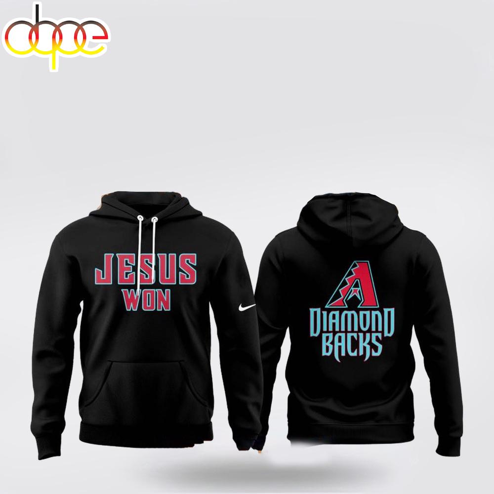Arizona Diamondbacks Jesus Won All Over Print Shirt