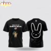 Bad Bunny Super Bowl LX Here For The Benito Bowl Signature 2025 3D T-Shirt