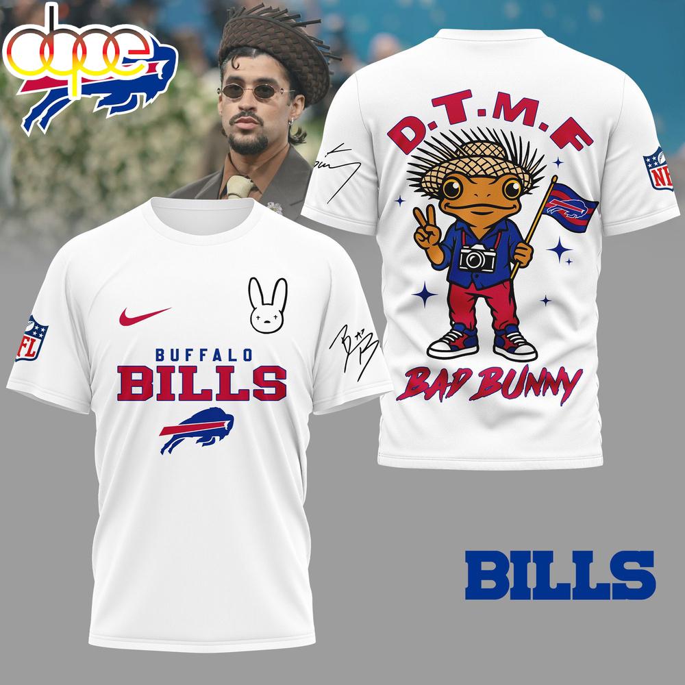 Buffalo Bills NFL Bad Bunny 3D Shirt