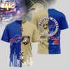 Buffalo Bills NFL x NCAA All Over Print T-Shirt Buffalo Bills NFL x NCAA All Over Print T-Shirt