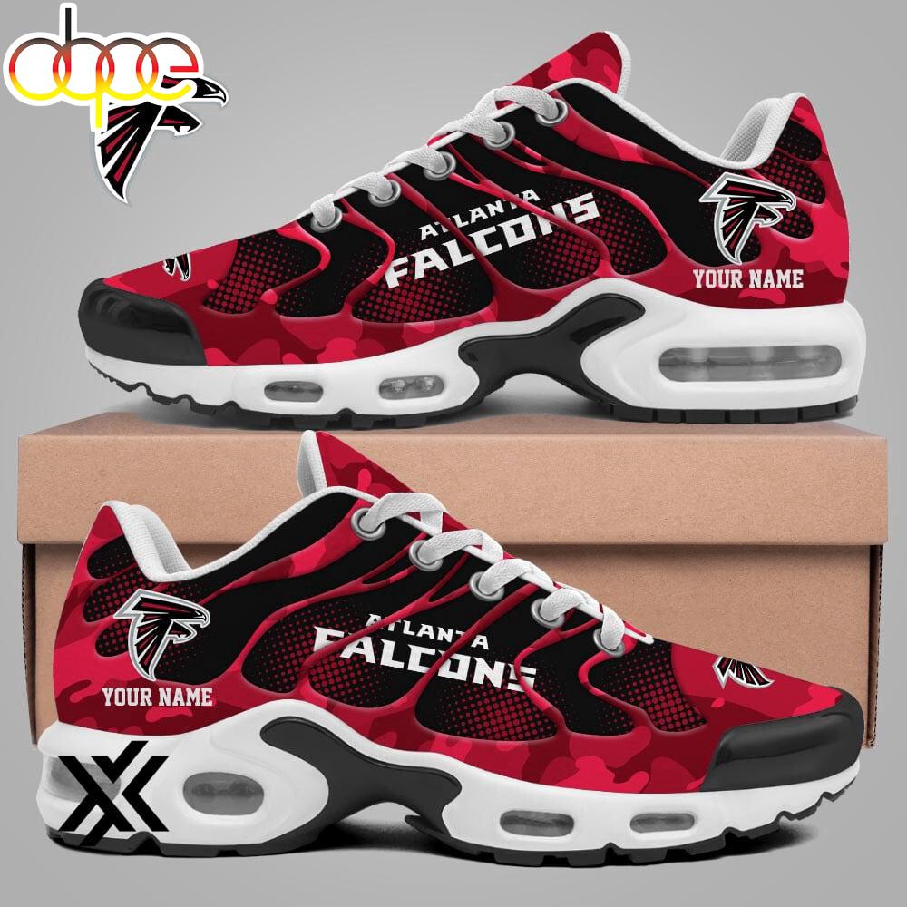 Custom Name Atlanta Falcons Air Max Plus Shoes For Fans