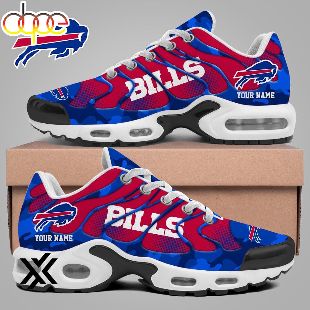Custom Name Buffalo Bills Air Max Plus Shoes For Fans