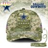 Custom Name Dallas Cowboys NFL Salute To Service Baseball Cap Custom Name Dallas Cowboys NFL Salute To Service Baseball Cap