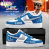 Custom Name Detroit Lions NFL x Bad Bunny Super Bowl LX Air Force 1 Shoes