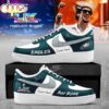 Custom Name Philadelphia Eagles NFL x Bad Bunny Super Bowl LX Air Force 1 Shoes