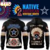 Dallas Cowboys Native American Heritage Month 2025 3D Shirt For Fans