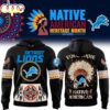 Detroit Lions Native American Heritage Month 2025 3D Shirt For Fans