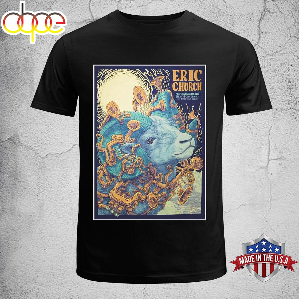 Eric Church Delta Center Salt Lake City, UT Oct 2025 Unisex T-Shirt