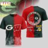 Green Bay Packers NFL x NCAA All Over Print T-Shirt