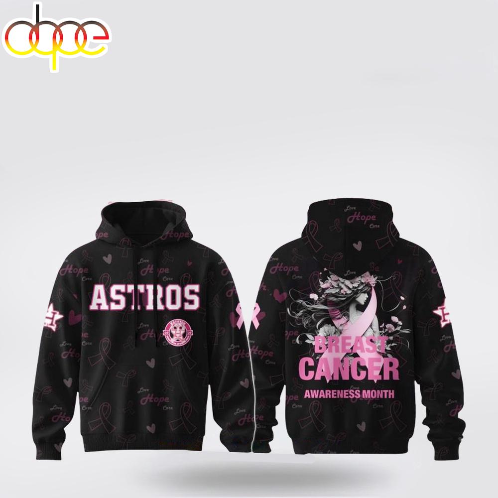 Houston Astros MLB x Breast Cancer All Over Print Shirt