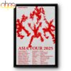 Kanekoayano Asia Tour 2025 Poster Canvas
