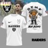 Las Vegas Raiders NFL Bad Bunny 3D Shirt Las Vegas Raiders NFL Bad Bunny 3D Shirt