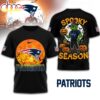 New England Patriots NFL Spooky Season Halloween 3D Shirt