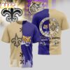New Orleans Saints NFL x NCAA All Over Print T-Shirt New Orleans Saints NFL x NCAA All Over Print T-Shirt