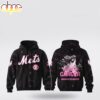 New York Mets MLB x Breast Cancer All Over Print Shirt