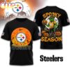 Pittsburgh Steelers NFL Spooky Season Halloween 3D Shirt