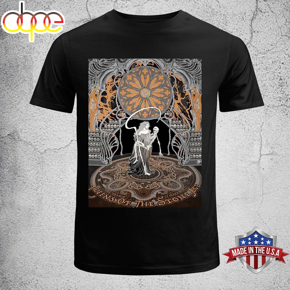 Queens Of The Stone Age Paris France 2025 Unisex T-Shirt