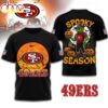 San Francisco 49ers NFL Spooky Season Halloween 3D Shirt