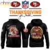San Francisco 49ers Thanksgiving Turkey And Touchdowns 3D Shirt San Francisco 49ers Thanksgiving Turkey And Touchdowns 3D Shirt