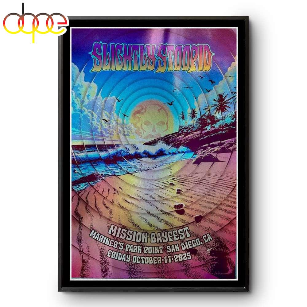 Slightly Stoopid San Diego, California Poster Canvas