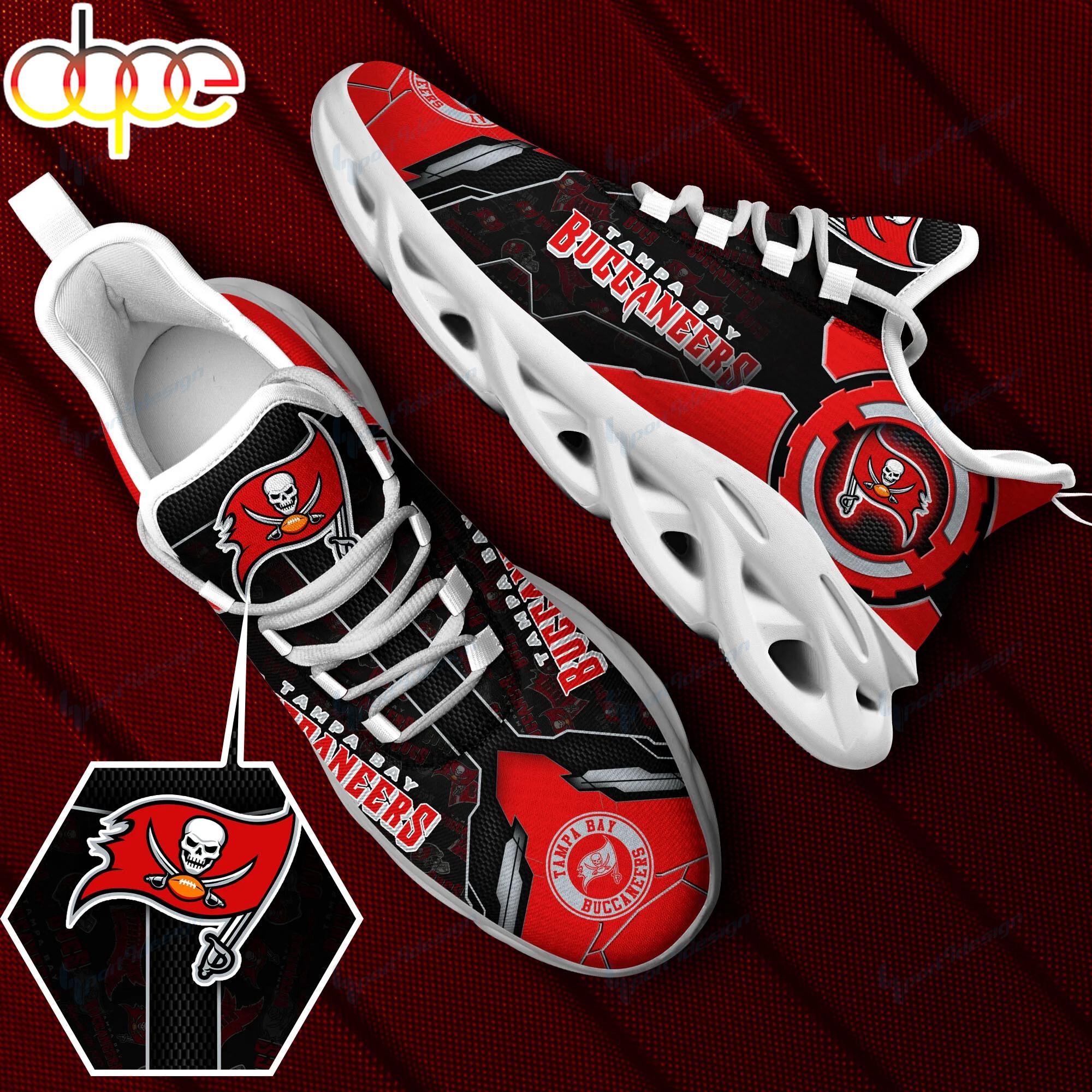 Tampa Bay Buccaneers Team NFL Max Soul Shoes Gift For Fans