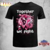 Texans NFL Football Breast Cancer Awareness Unisex T-Shirt