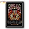 The Tea Party x Headstones x Finger Eleven Fall Tour 2025 Poster Canvas