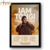 Tour 2025 Iam Tongi Poster Canvas For Fans
