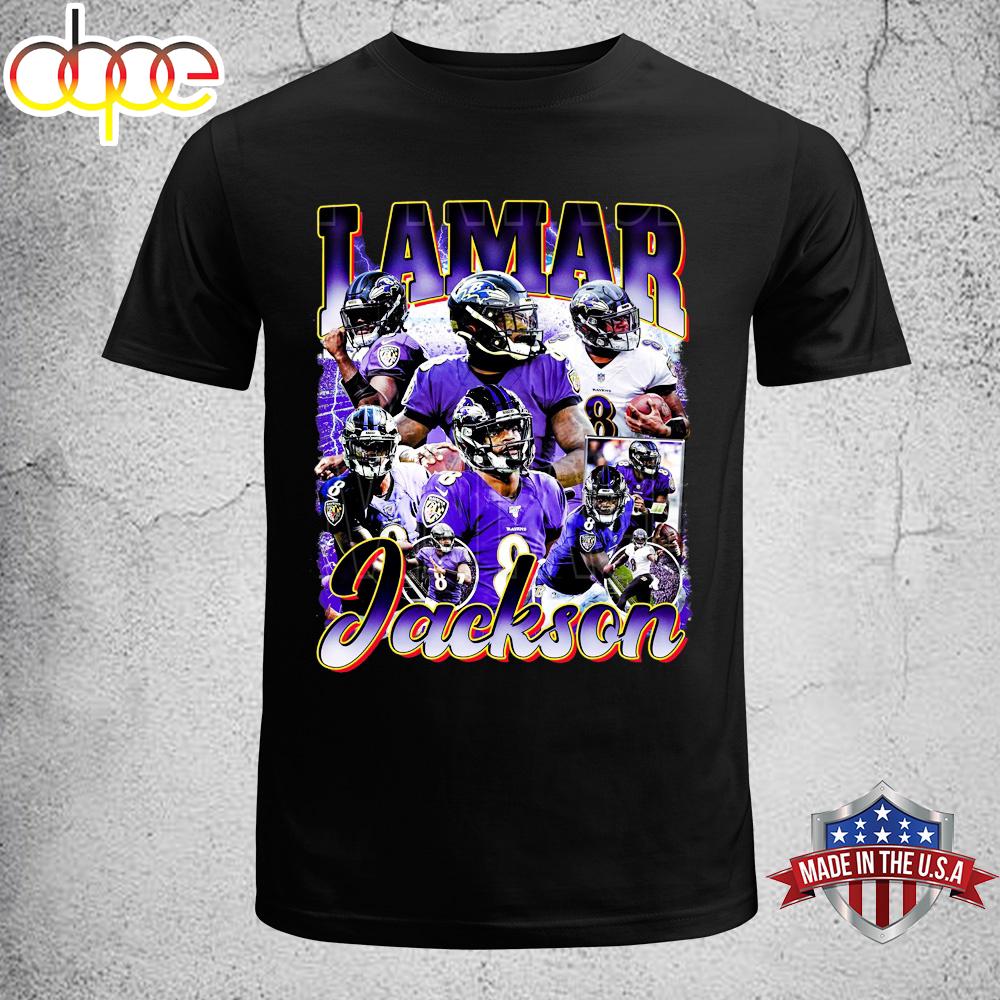 Vintage Lamar Jackson Unisex T-Shirt