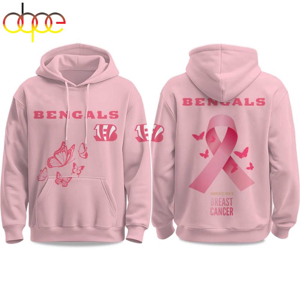 2025 Bengals Breast Cancer Awareness 3D Shirt For Fans