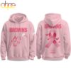 2025 Browns Breast Cancer Awareness 3D Shirt For Fans