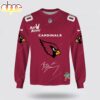 Custom Name Arizona Cardinals x Bad Bunny Super Bowl 2026 3D Sweatshirt